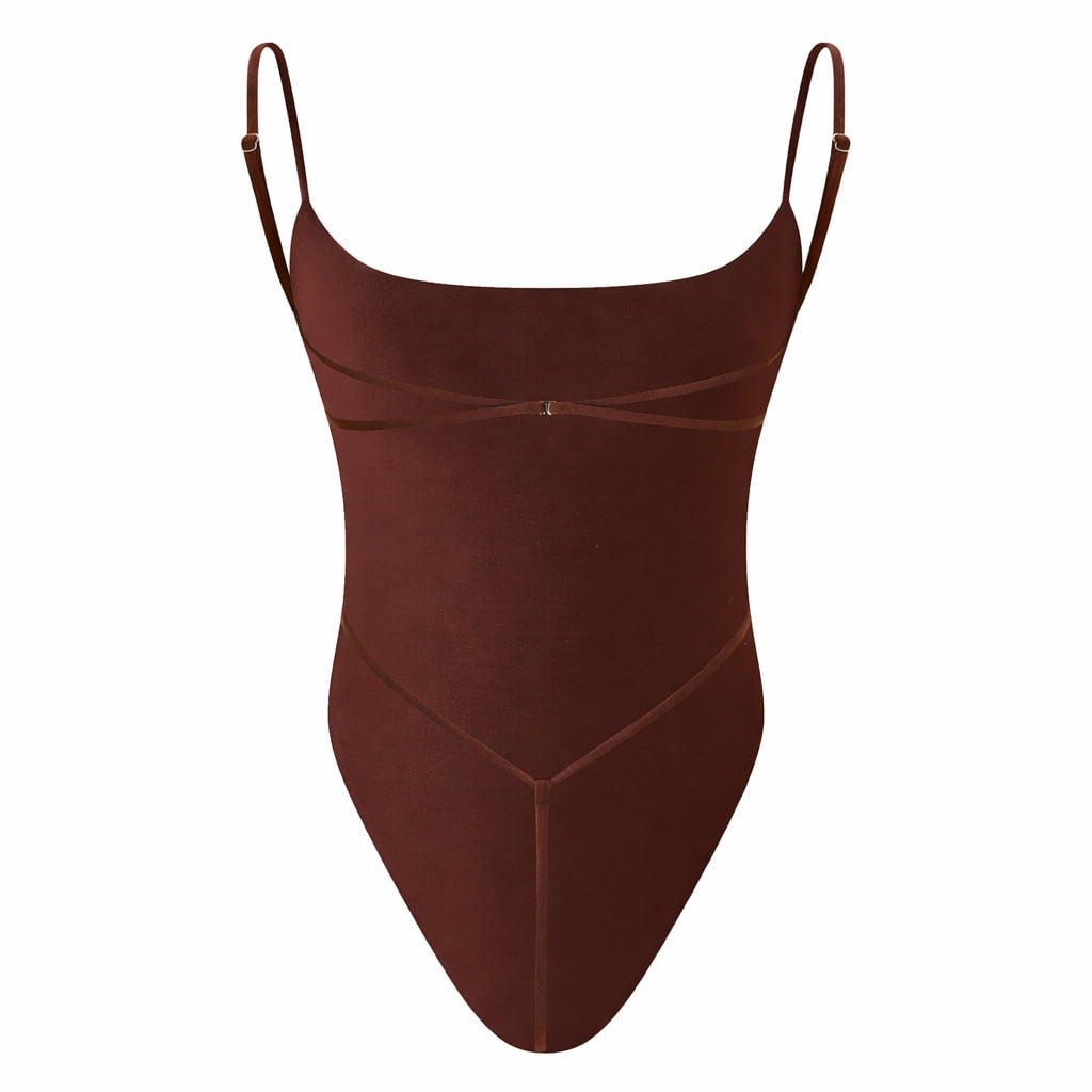 Nella BodySuit Brown